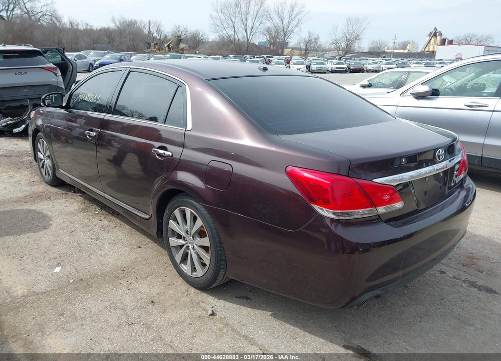 2011 TOYOTA AVALON LIMITED VIN: 4T1BK3DB4BU391757