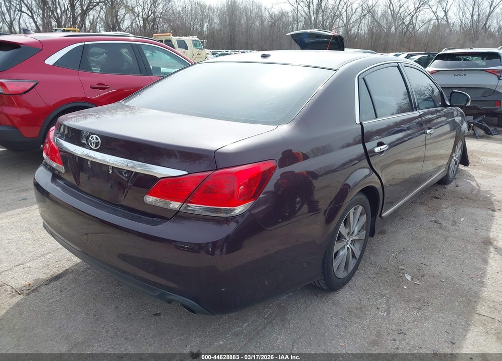 2011 TOYOTA AVALON LIMITED VIN: 4T1BK3DB4BU391757