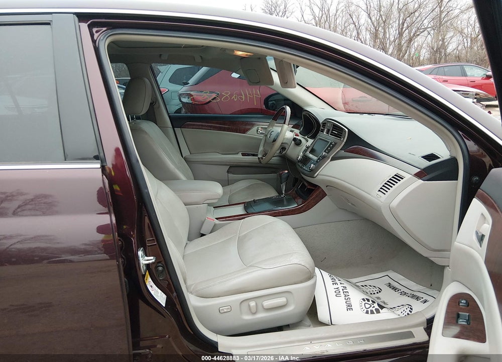 2011 TOYOTA AVALON LIMITED VIN: 4T1BK3DB4BU391757