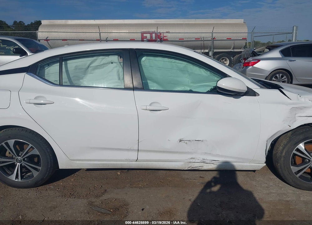 2022 NISSAN SENTRA SV XTRONIC CVT VIN: 3N1AB8CV7NY247679