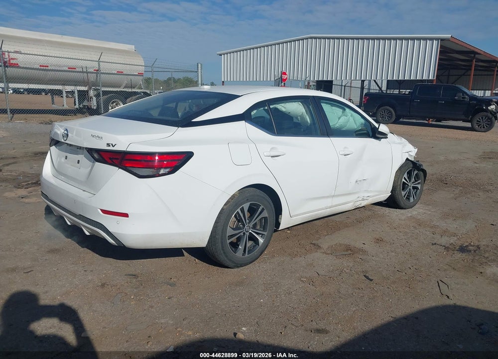 2022 NISSAN SENTRA SV XTRONIC CVT VIN: 3N1AB8CV7NY247679