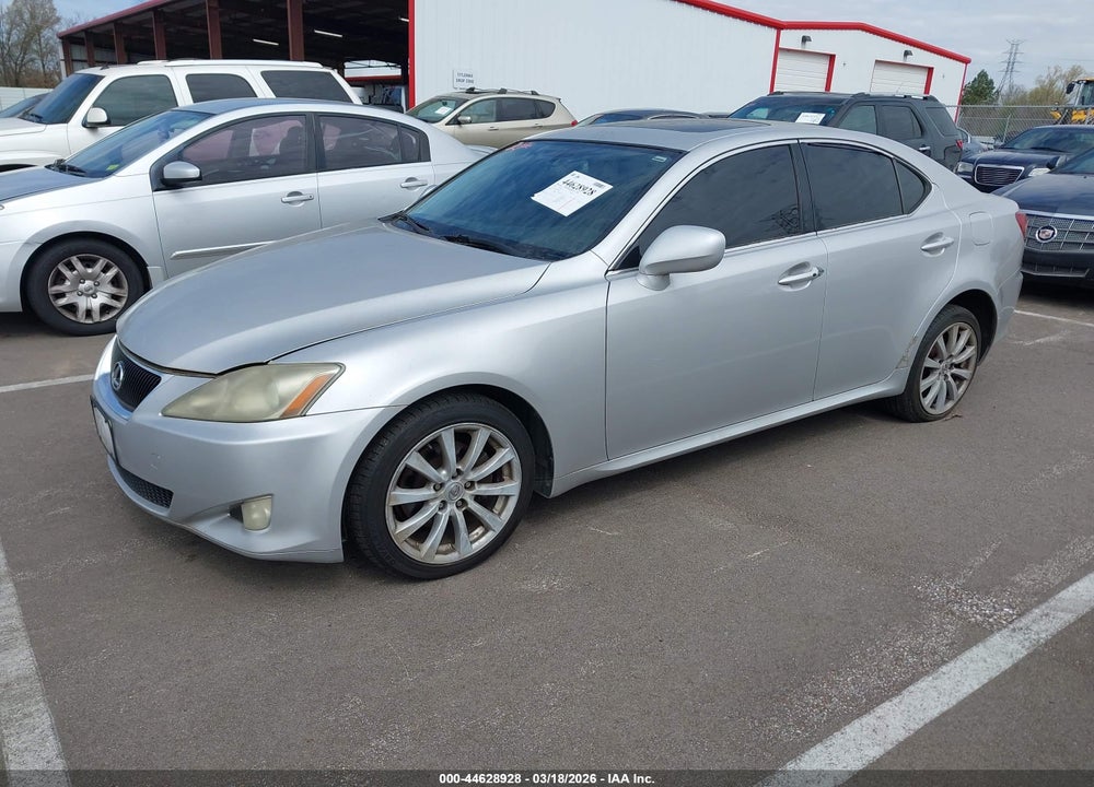 2006 LEXUS IS 250 VIN: JTHCK262562005637