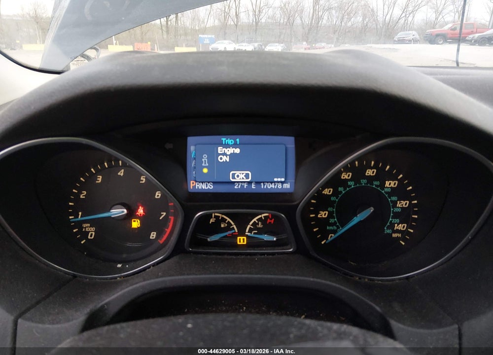 2013 FORD FOCUS SE VIN: 1FADP3F22DL326285