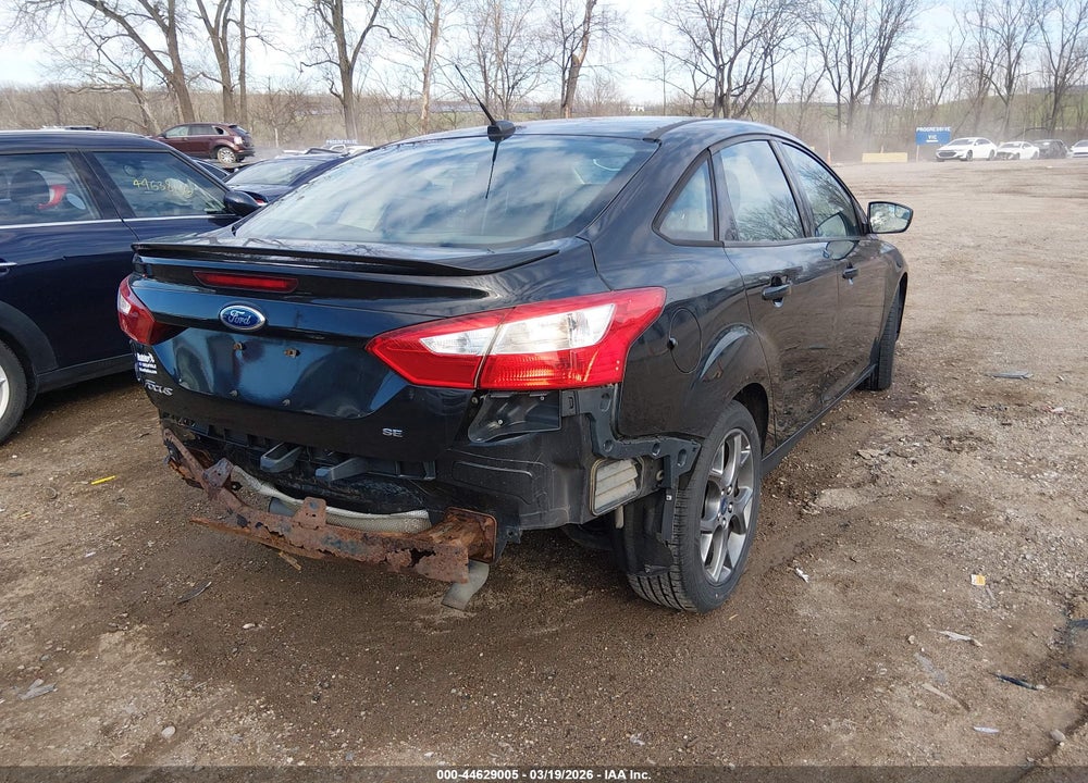 2013 FORD FOCUS SE VIN: 1FADP3F22DL326285