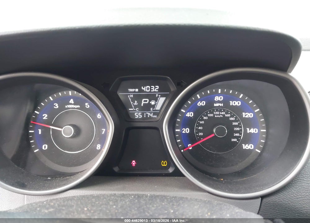 2016 HYUNDAI ELANTRA SE VIN: 5NPDH4AE7GH768504