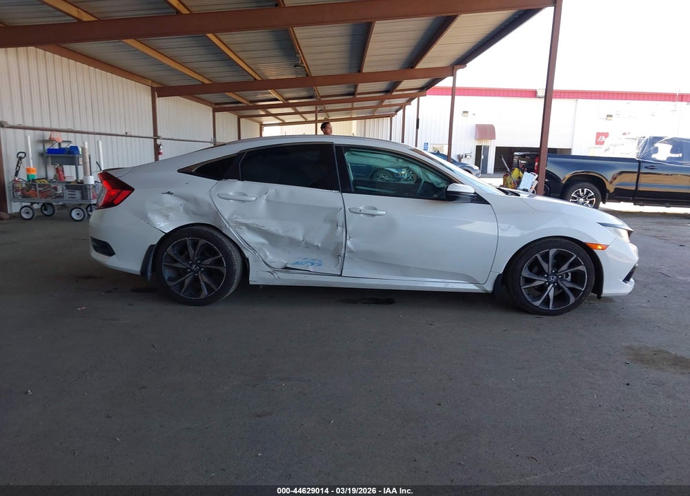 2019 HONDA CIVIC SPORT VIN: 2HGFC2F87KH536812