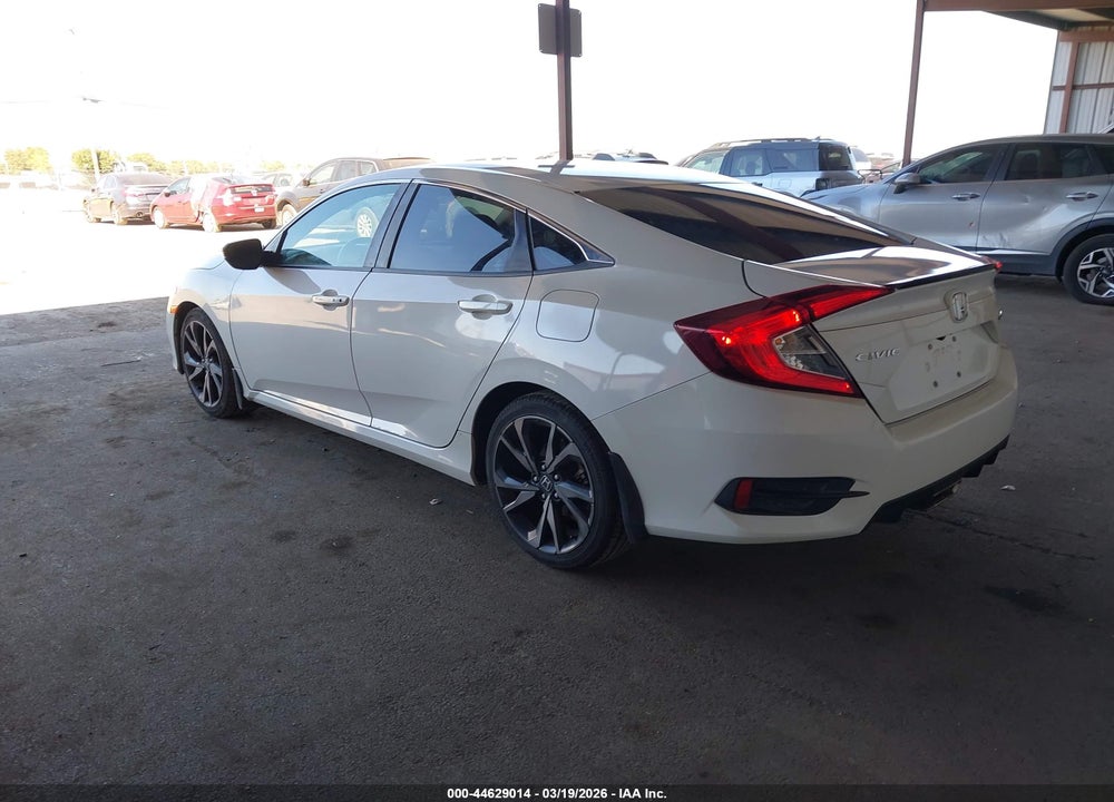 2019 HONDA CIVIC SPORT VIN: 2HGFC2F87KH536812