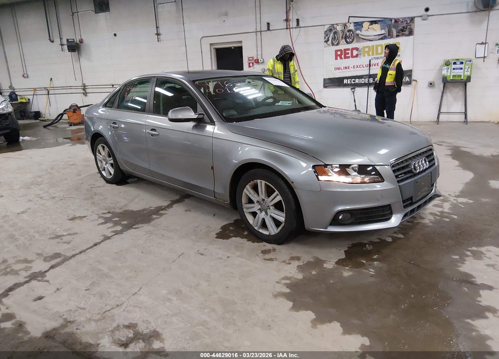 2010 AUDI A4 2.0T PREMIUM VIN: WAUBFAFLXAN009076