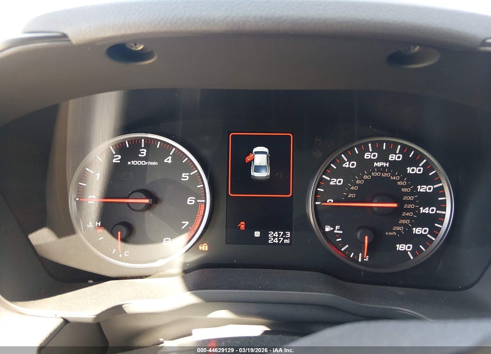 2025 SUBARU WRX PREMIUM VIN: JF1VBAH68S9809068