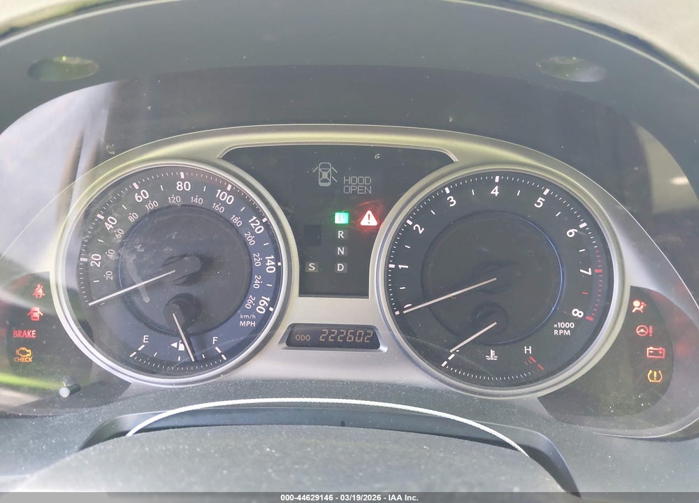 2010 LEXUS IS 250 VIN: JTHBF5C23A5126101