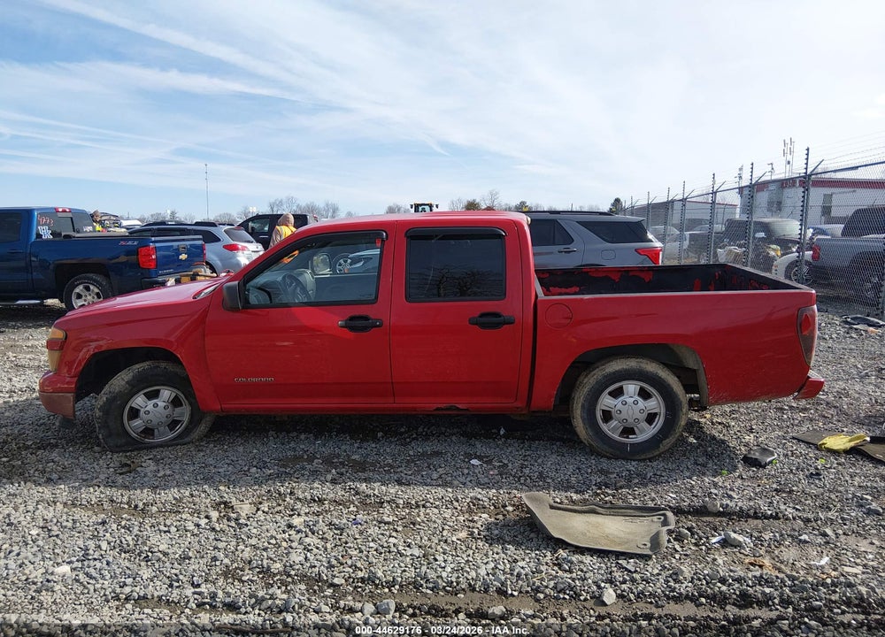 2005 CHEVROLET COLORADO LS VIN: 1GCCS136858181080