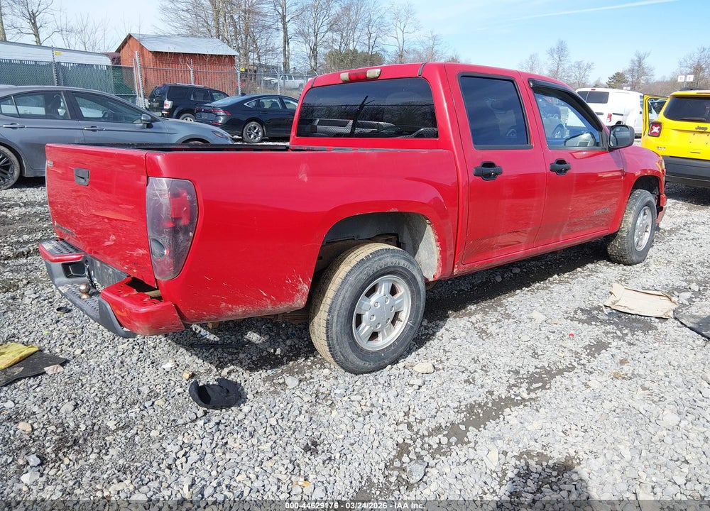 2005 CHEVROLET COLORADO LS VIN: 1GCCS136858181080
