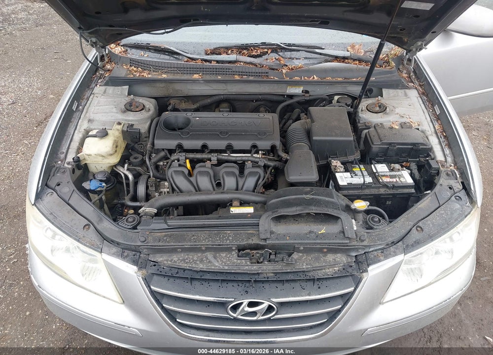 2009 HYUNDAI SONATA GLS VIN: 5NPET46C89H427772