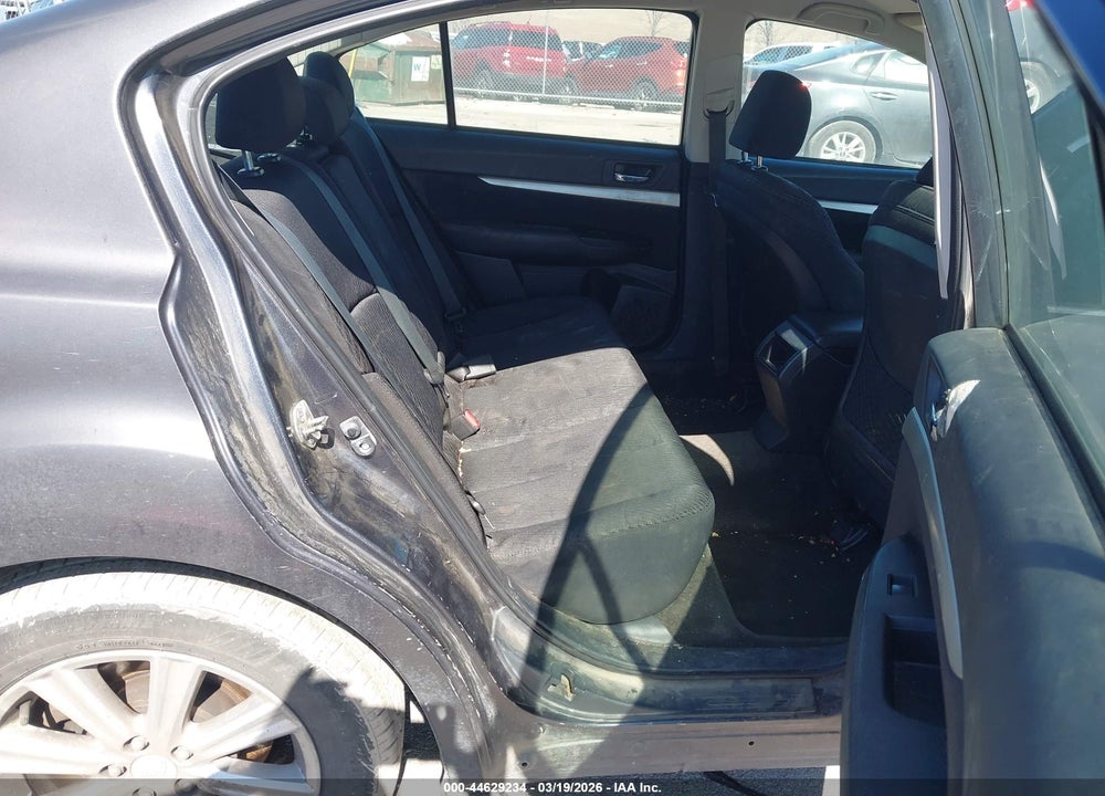 2012 SUBARU LEGACY 2.5I PREMIUM VIN: 4S3BMBC60C3009955