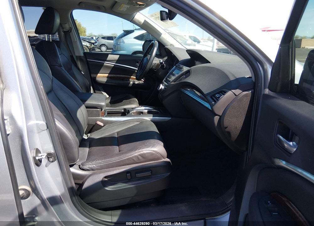 2017 ACURA MDX TECHNOLOGY PACKAGE VIN: 5FRYD4H50HB033655