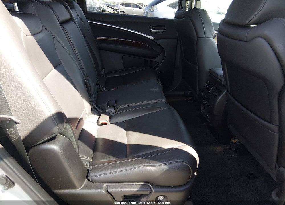 2017 ACURA MDX TECHNOLOGY PACKAGE VIN: 5FRYD4H50HB033655