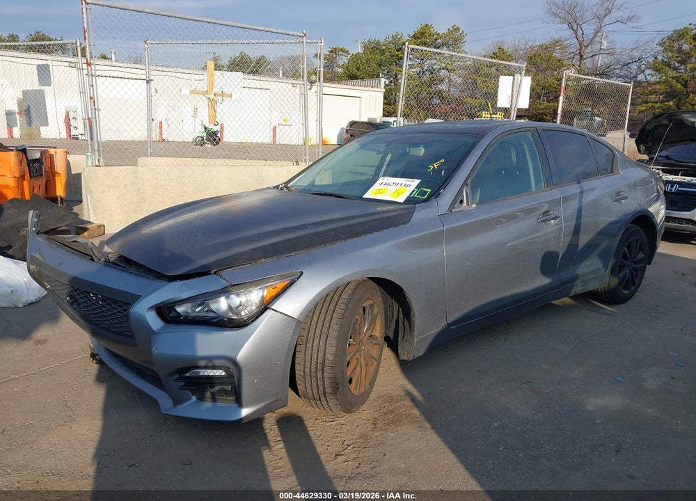 2015 INFINITI Q50 PREMIUM VIN: JN1BV7AR8FM412168