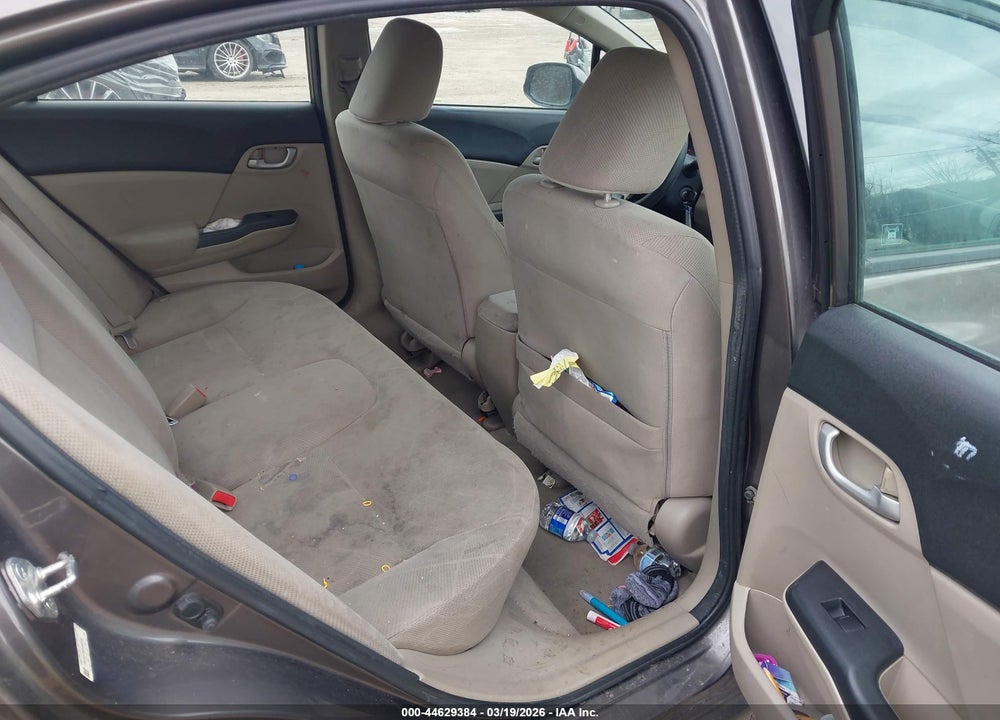 2012 HONDA CIVIC LX VIN: 19XFB2F58CE092649