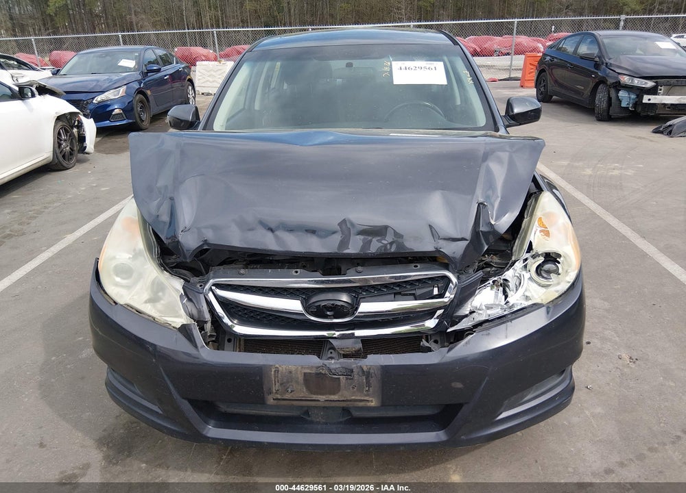 2011 SUBARU LEGACY 2.5I PREMIUM VIN: 4S3BMBG6XB3248731