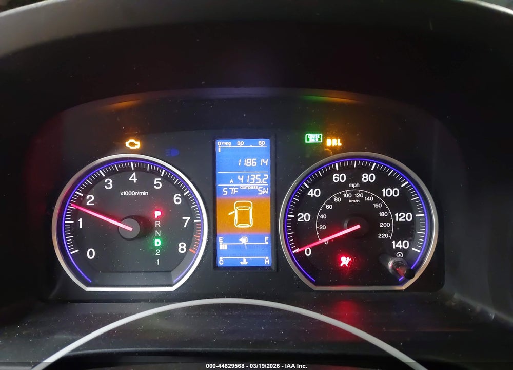 2011 HONDA CR-V EX VIN: 5J6RE4H58BL070826