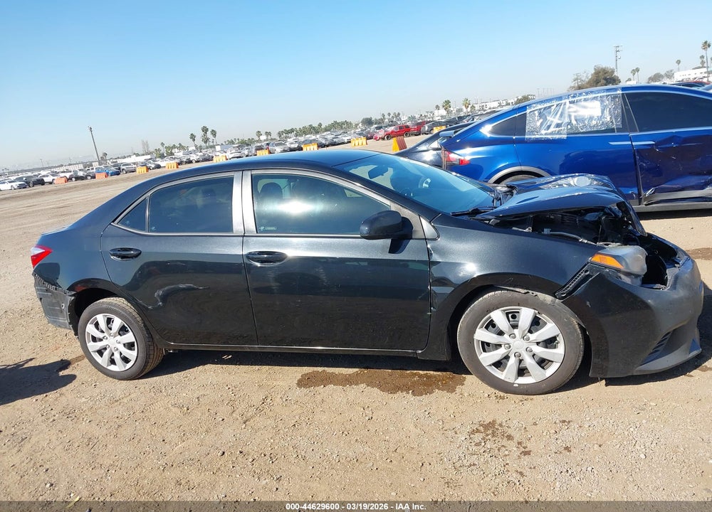 2016 TOYOTA COROLLA LE VIN: 5YFBURHE8GP568546