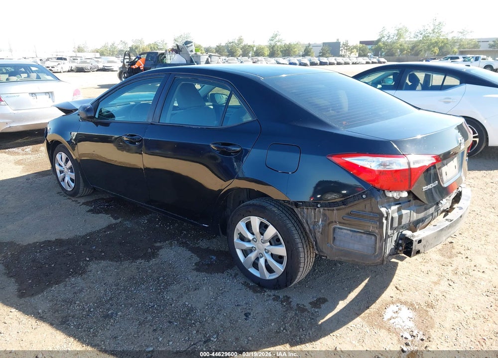2016 TOYOTA COROLLA LE VIN: 5YFBURHE8GP568546