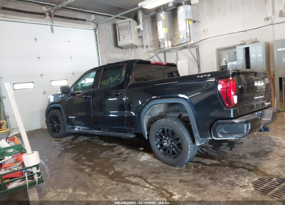 2022 GMC SIERRA 1500 4WD  SHORT BOX ELEVATION VIN: 3GTUUCED3NG557989