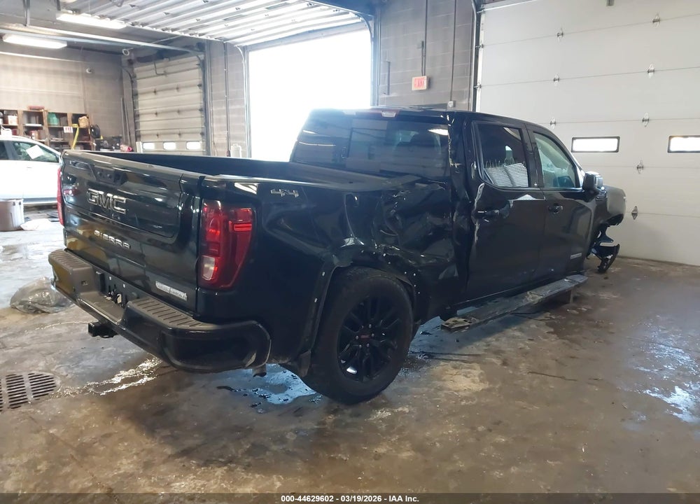 2022 GMC SIERRA 1500 4WD  SHORT BOX ELEVATION VIN: 3GTUUCED3NG557989