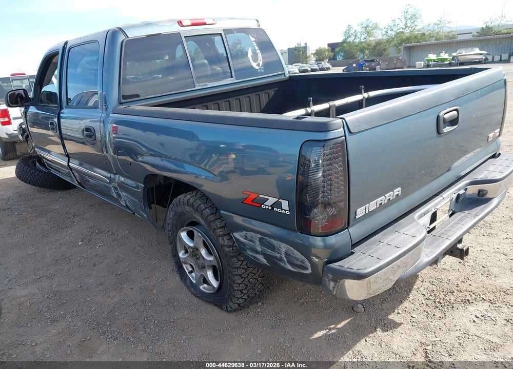 2006 GMC SIERRA 1500 SLE2 VIN: 2GTEK13T361129259