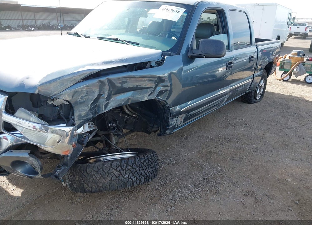 2006 GMC SIERRA 1500 SLE2 VIN: 2GTEK13T361129259