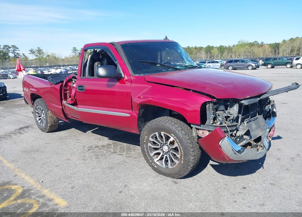 2006 GMC SIERRA 1500 SLT VIN: 2GTEK19B461140561