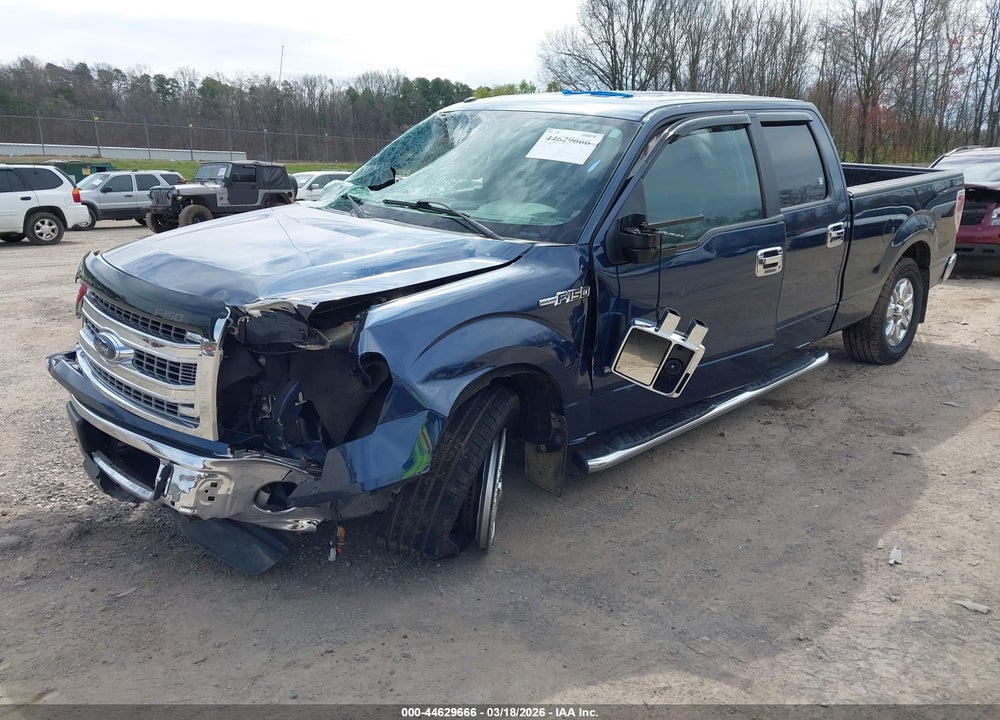 2014 FORD F-150 XLT VIN: 1FTFW1CT6EKF86543