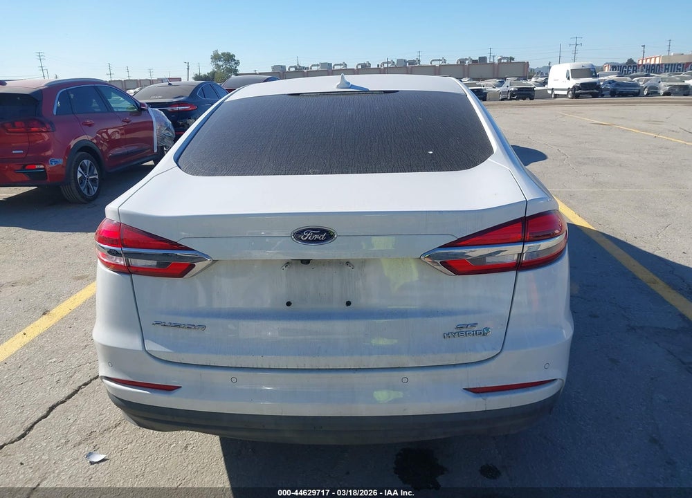 2019 FORD FUSION HYBRID SE VIN: 3FA6P0LU5KR200207