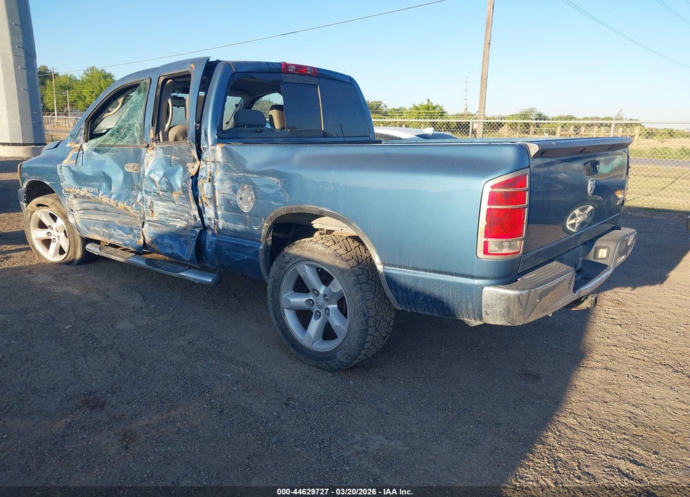 2006 DODGE RAM 1500 SLT VIN: 1D7HA18N96S653189