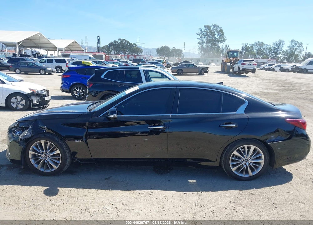2019 INFINITI Q50 3.0T LUXE VIN: JN1EV7AP6KM513201
