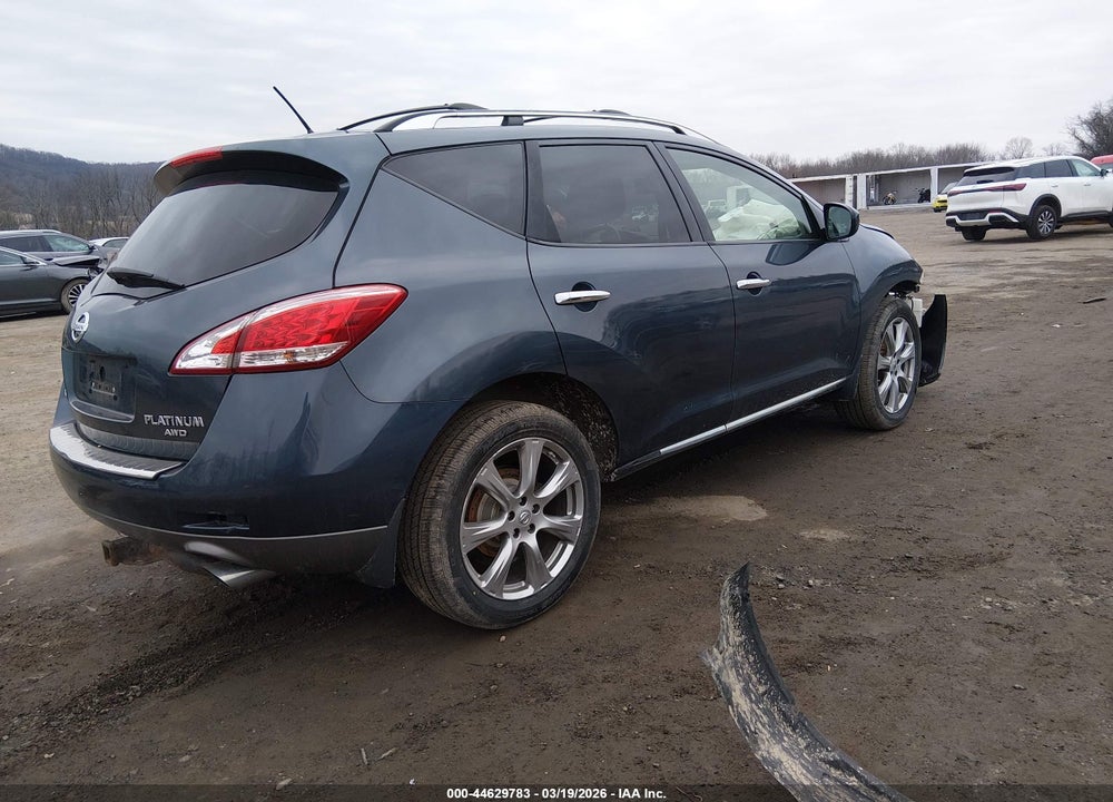 2014 NISSAN MURANO LE VIN: JN8AZ1MW7EW520638