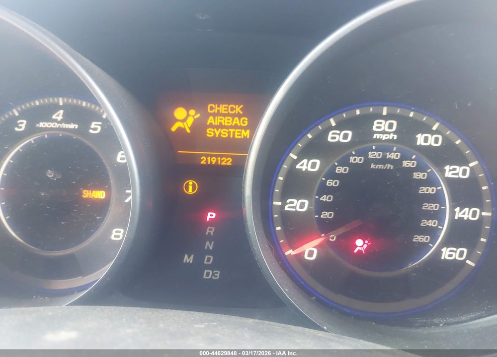 2008 ACURA MDX SPORT PACKAGE VIN: 2HNYD28838H553501