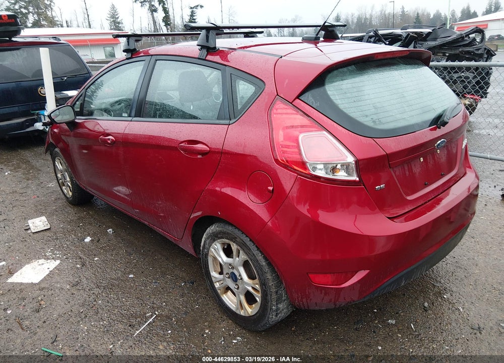 2016 FORD FIESTA SE VIN: 3FADP4EJ8GM139604