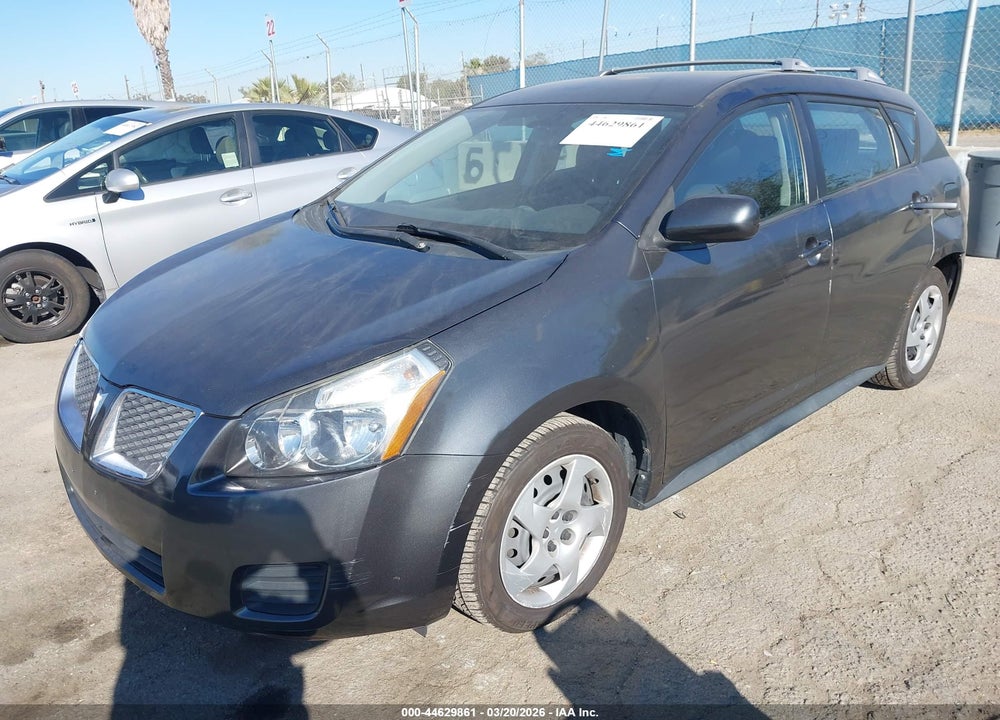 2009 PONTIAC VIBE VIN: 5Y2SP67889Z438454