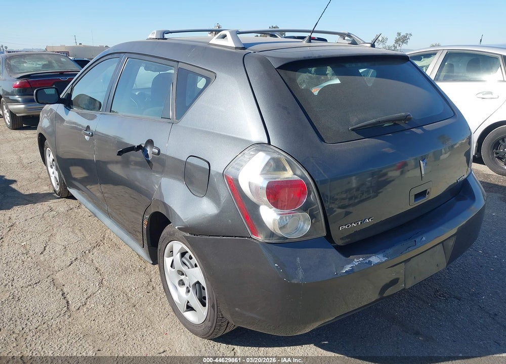 2009 PONTIAC VIBE VIN: 5Y2SP67889Z438454