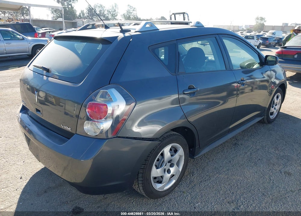 2009 PONTIAC VIBE VIN: 5Y2SP67889Z438454