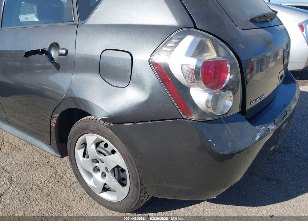 2009 PONTIAC VIBE VIN: 5Y2SP67889Z438454