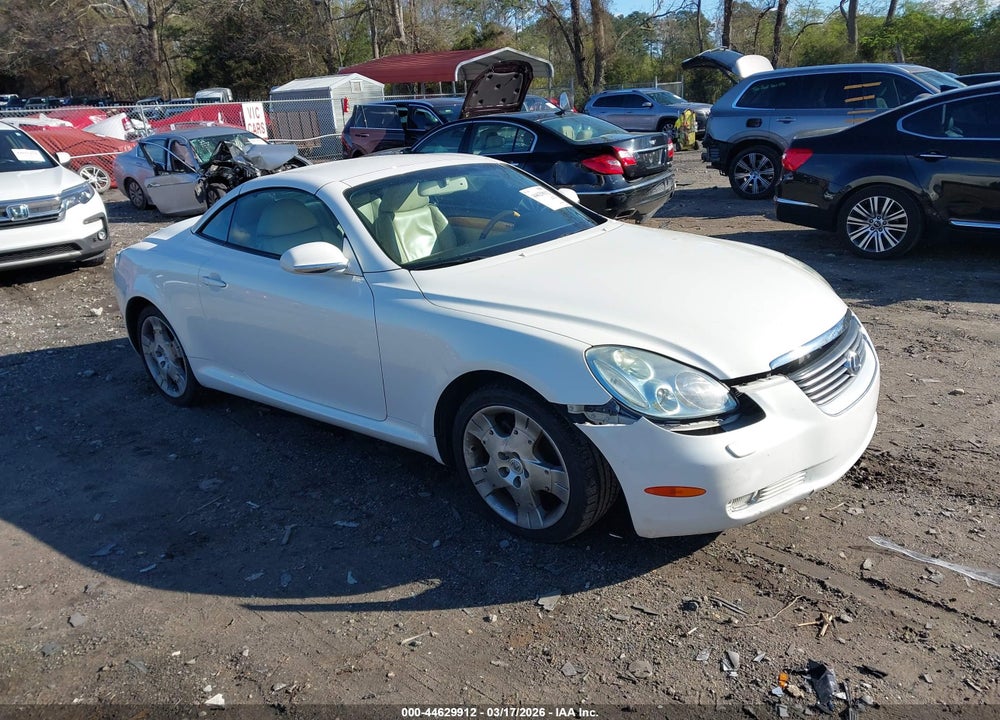 2004 LEXUS SC 430 VIN: JTHFN48Y640059572