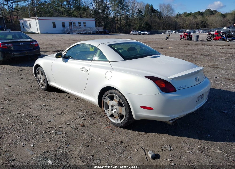 2004 LEXUS SC 430 VIN: JTHFN48Y640059572