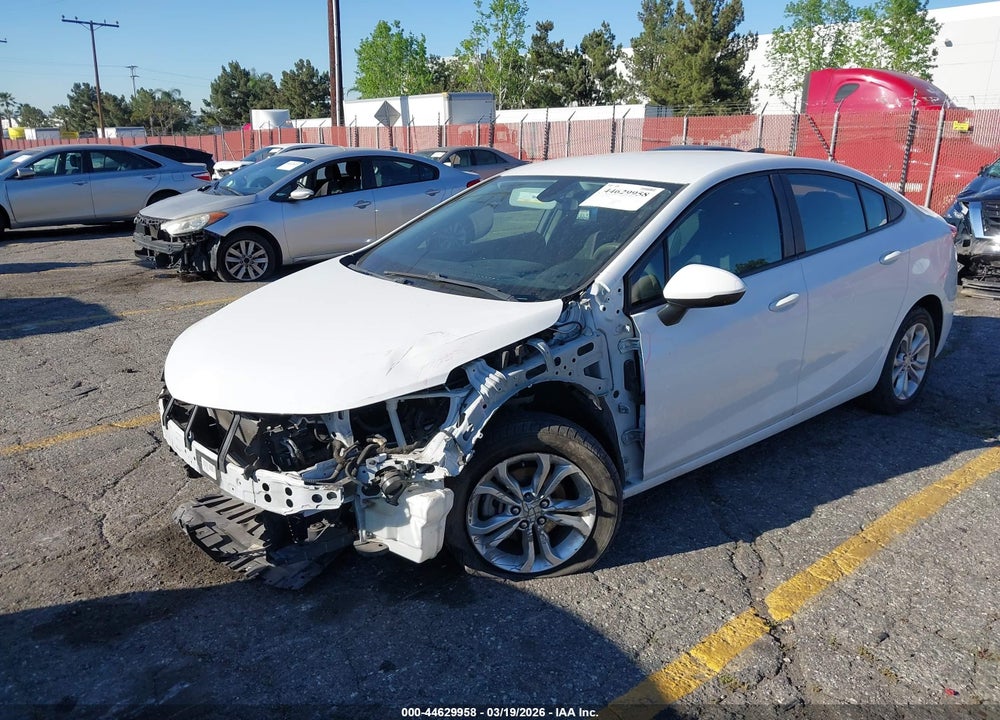 2019 CHEVROLET CRUZE LS VIN: 1G1BC5SMXK7152948