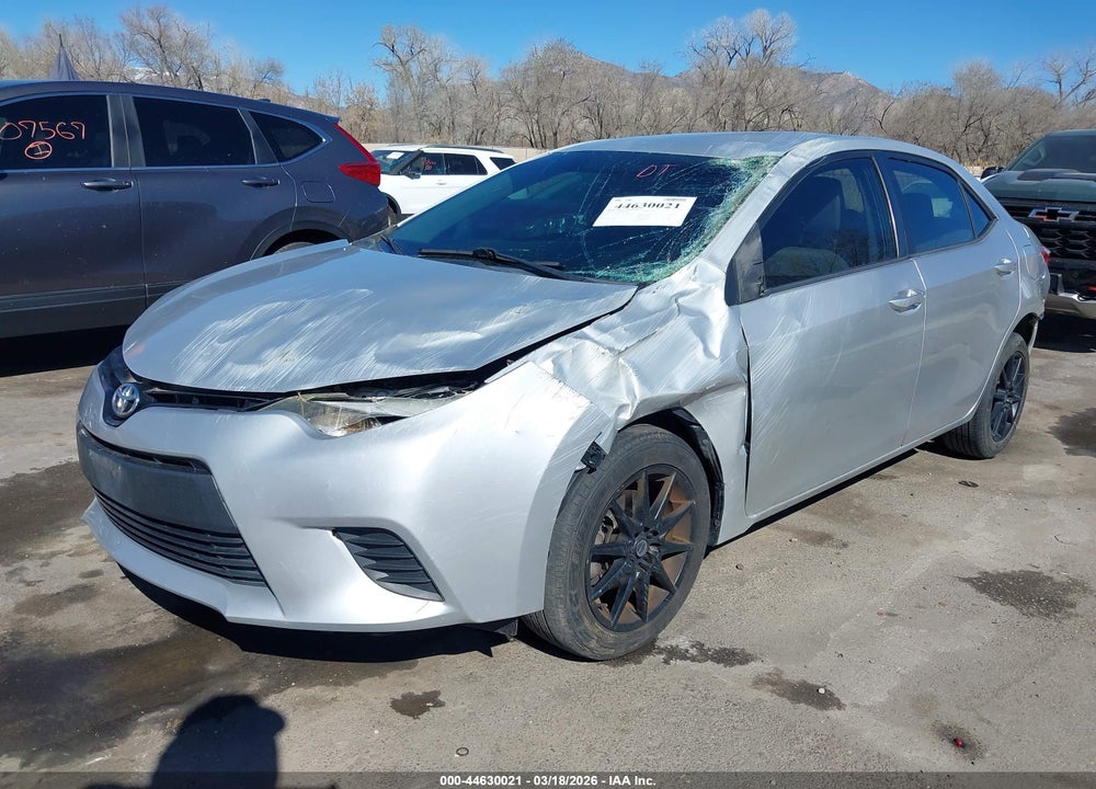 2014 TOYOTA COROLLA LE VIN: 5YFBURHE9EP041189