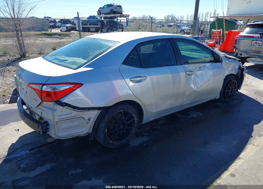 2014 TOYOTA COROLLA LE VIN: 5YFBURHE9EP041189