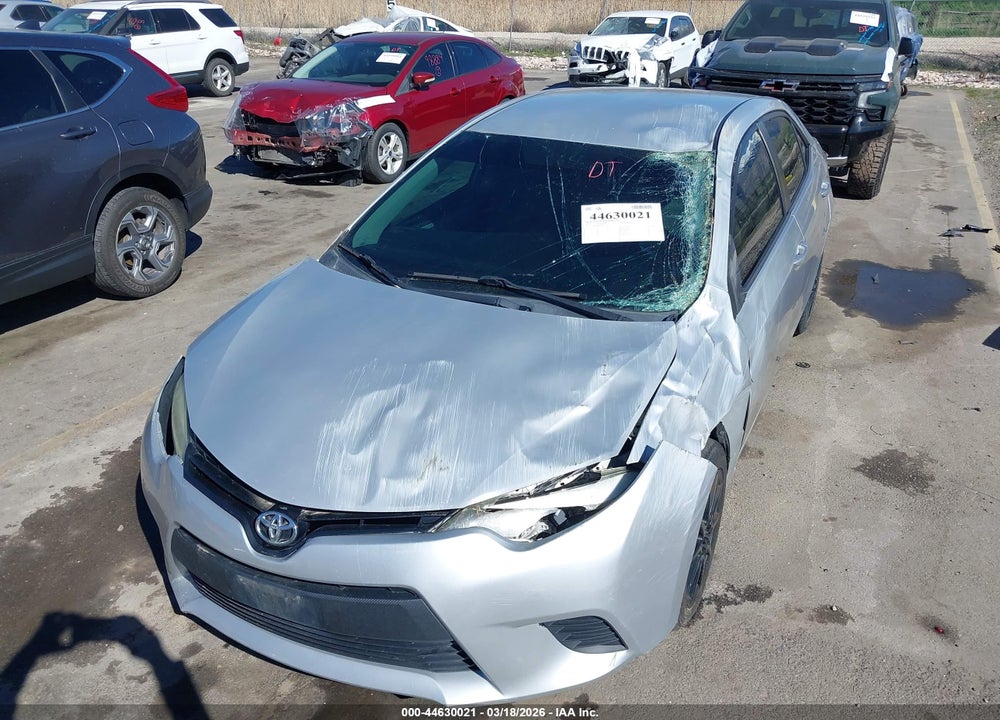 2014 TOYOTA COROLLA LE VIN: 5YFBURHE9EP041189