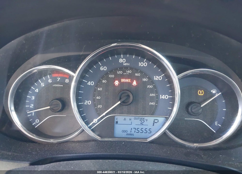 2014 TOYOTA COROLLA LE VIN: 5YFBURHE9EP041189