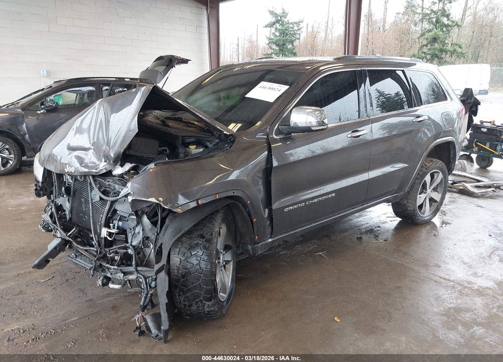 2014 JEEP GRAND CHEROKEE OVERLAND VIN: 1C4RJFCG9EC233297